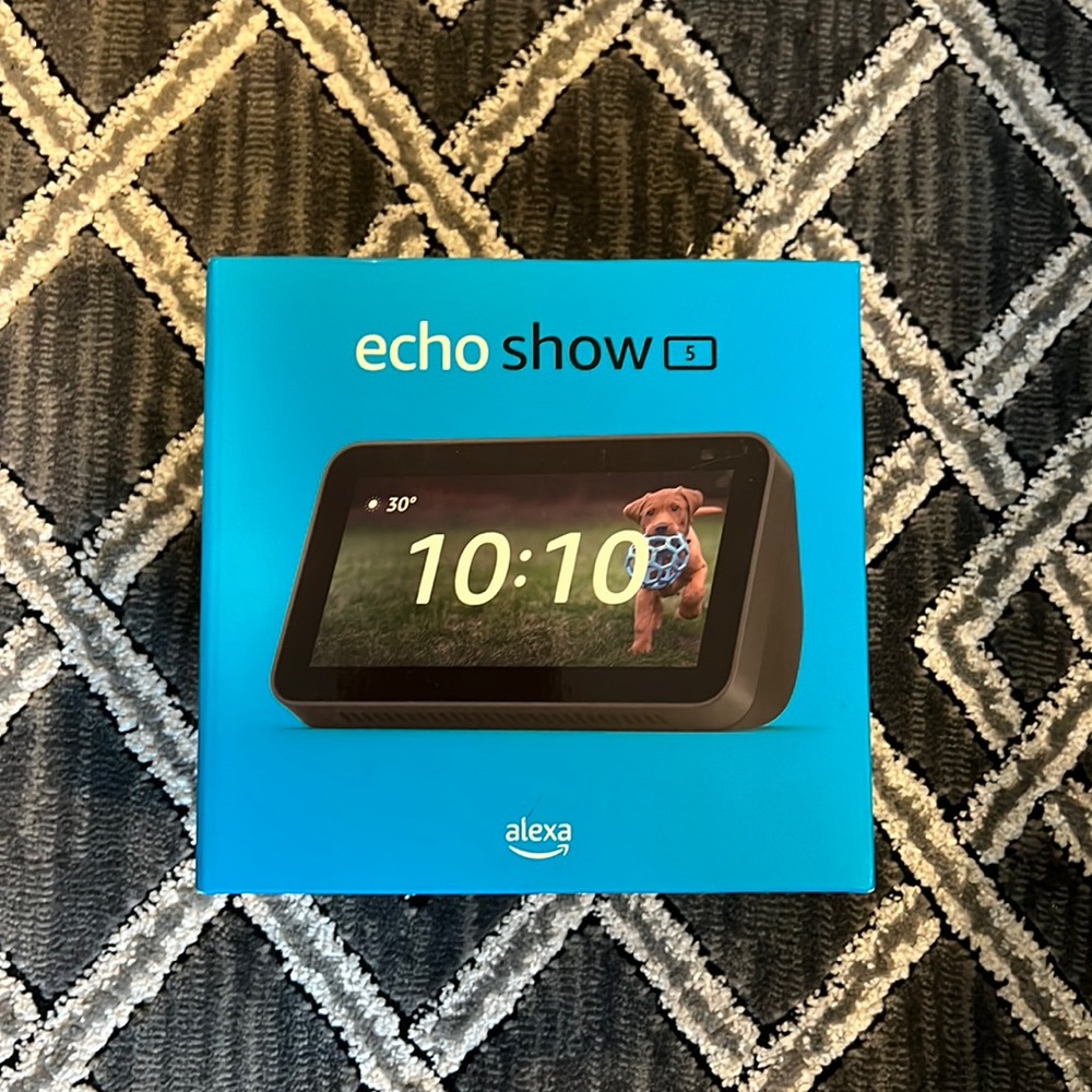 Brand new in box never opened echo show